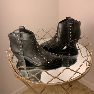 SAM EDELMAN studded booties